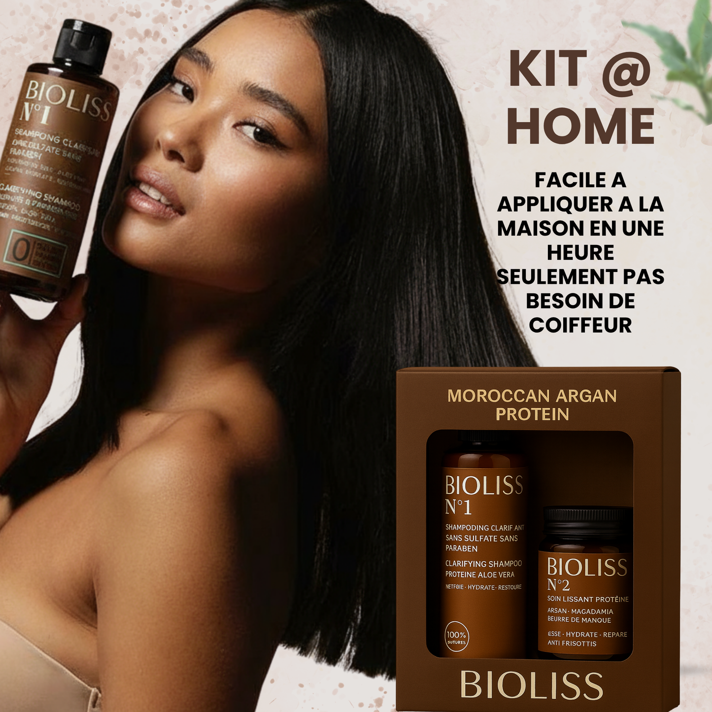 Soin Lissant Protéine 100% Naturel (200 ML)